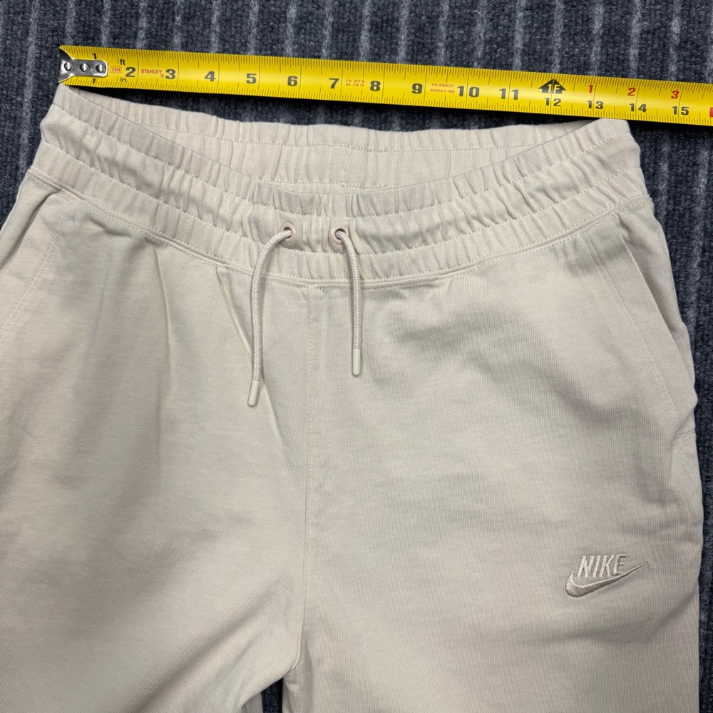 Nike Womens Medium Beige Sportswear Essential Fleece Jogger Pants (2409) - Picture 8 of 12